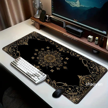 Persian Carpet Mouse Pad – Retro Mysterious Design with Thermal Insulation