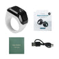 Smart Zikr Ring – OLED Digital Tasbih Counter with Bluetooth App