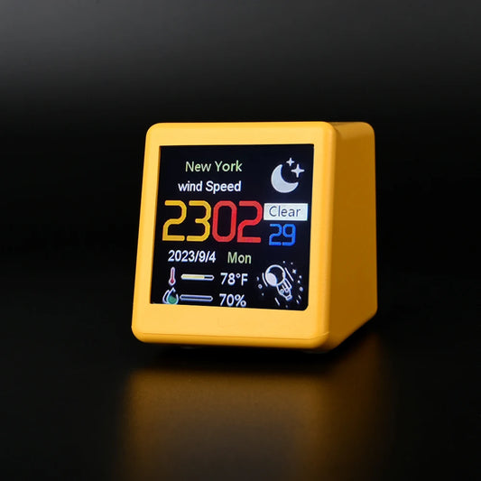 Smart Weather Clock – WiFi Electronic Photo Album with Animation Display