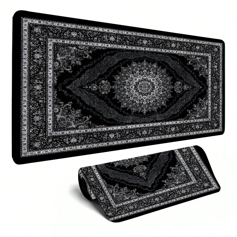 Persian Carpet Mouse Pad – Retro Mysterious Design with Thermal Insulation