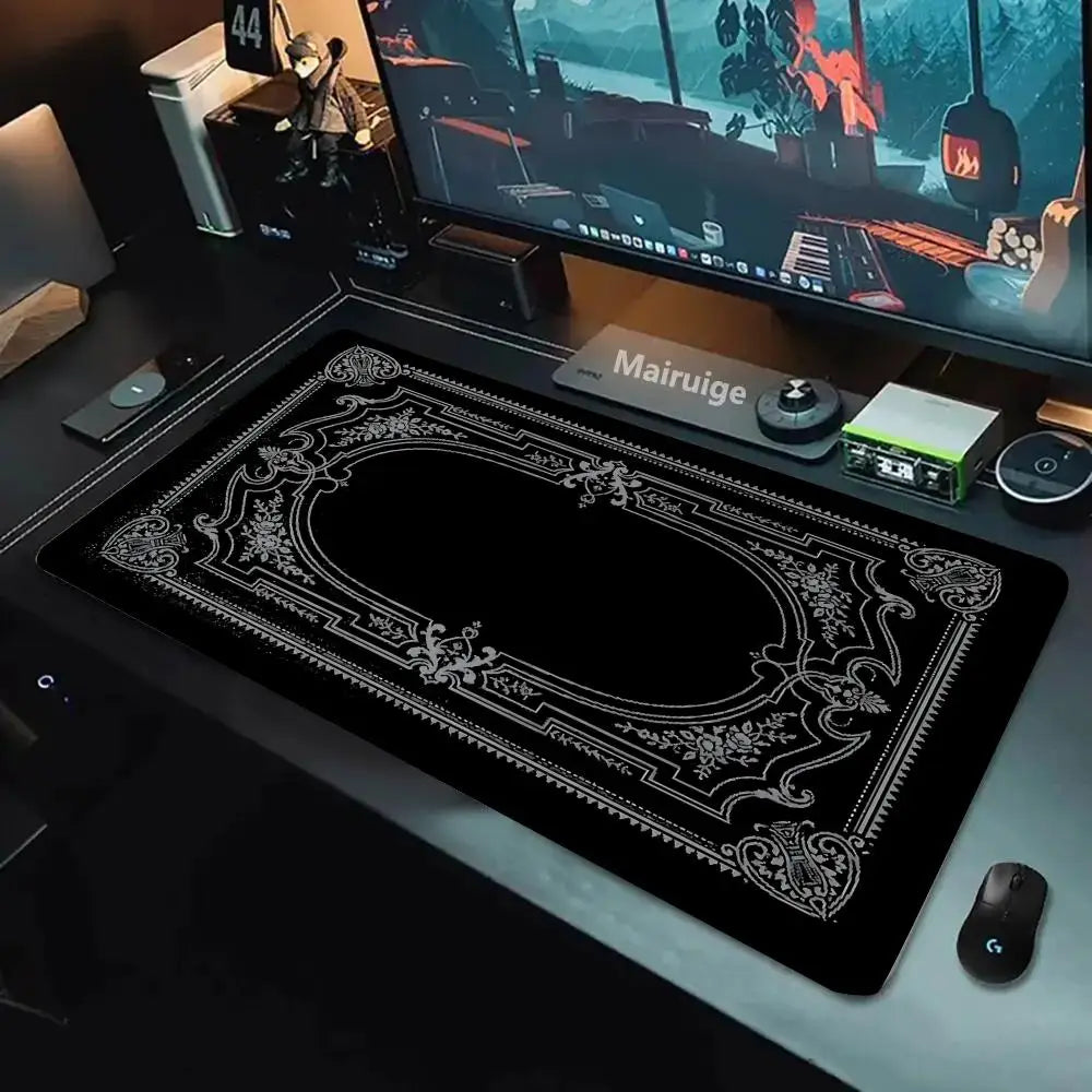 Persian Carpet Mouse Pad – Retro Mysterious Design with Thermal Insulation