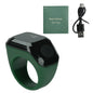 Smart Zikr Ring – OLED Digital Tasbih Counter with Bluetooth App