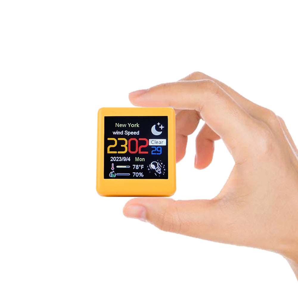 Smart Weather Clock – WiFi Electronic Photo Album with Animation Display