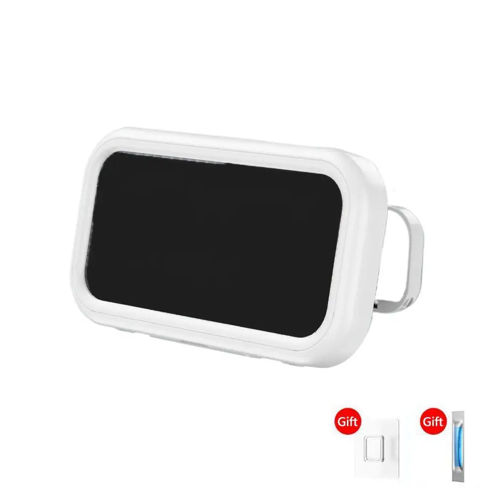 Waterproof Shower Phone Holder – 360° Adjustable Wall Mount with Retractable Arm
